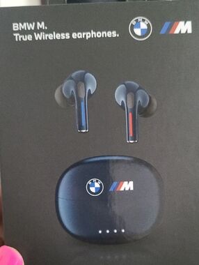 BMW Black M Wireless Ear Phones with Logo